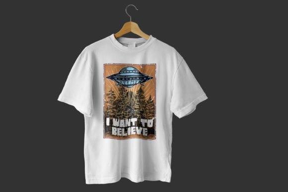 Download I Want to Believe UFO Alien Design - Alien design Collection