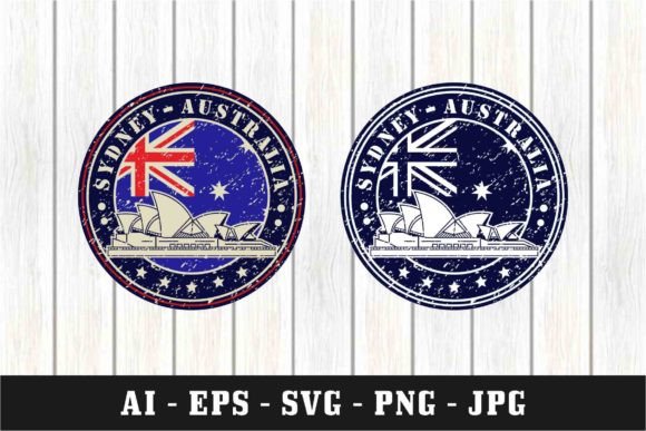 Download Sydney, Australia Badge Vector Design - Premium Resources